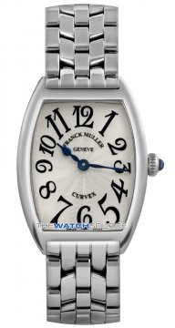 Buy this new Franck Muller Cintree Curvex 1752 QZ O Silver  ladies watch for the discount price of £5,200.00. UK Retailer.